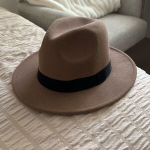 Tan Fedora Hat